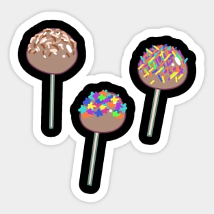 Sprinkles Chocolate Lollipops Sticker